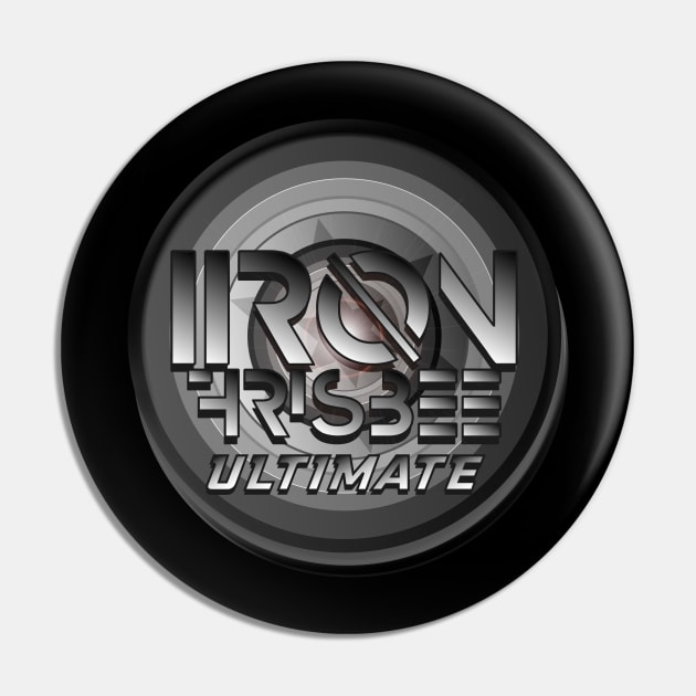 Iron Frisbee Ultimate Pin by CTShirts