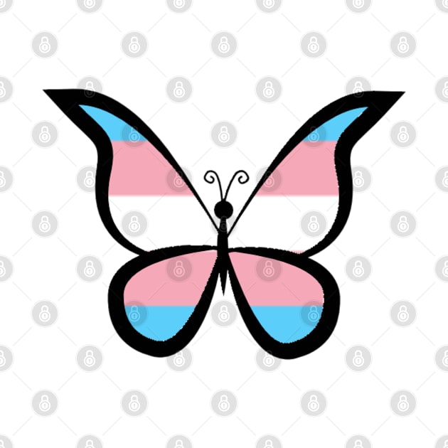 Transgender Butterfly by PorcelainRose