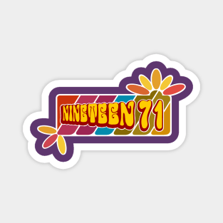 Nineteen71 Magnet