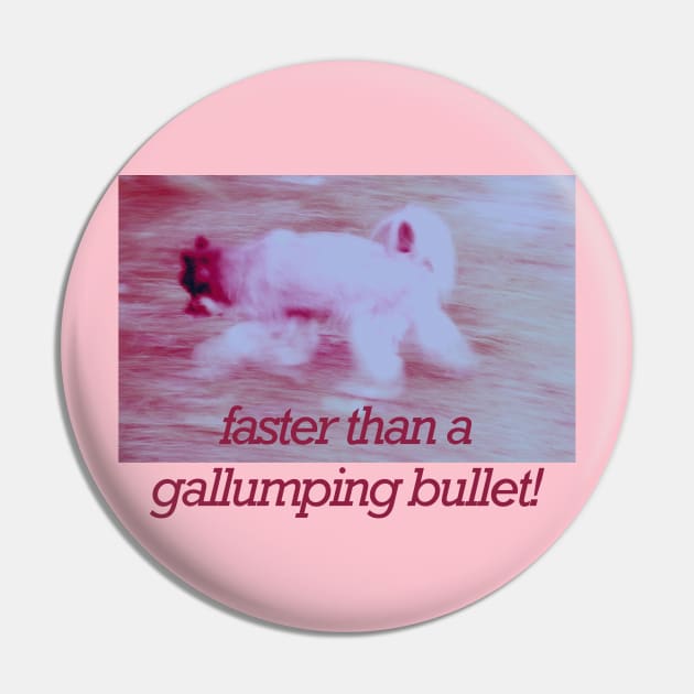 Gallumping Bullet Pin by Thread Dazzle