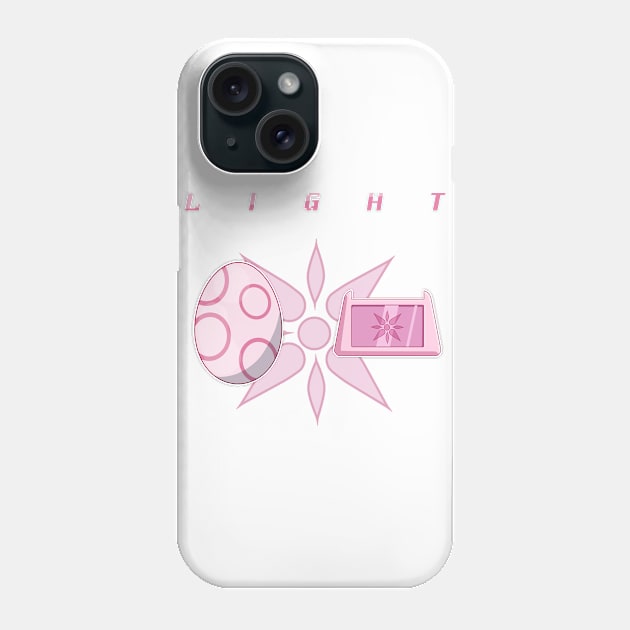 Digimon: Light Phone Case by Decokun