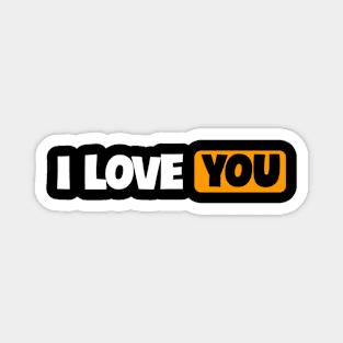 I Love You Aesthetic Magnet