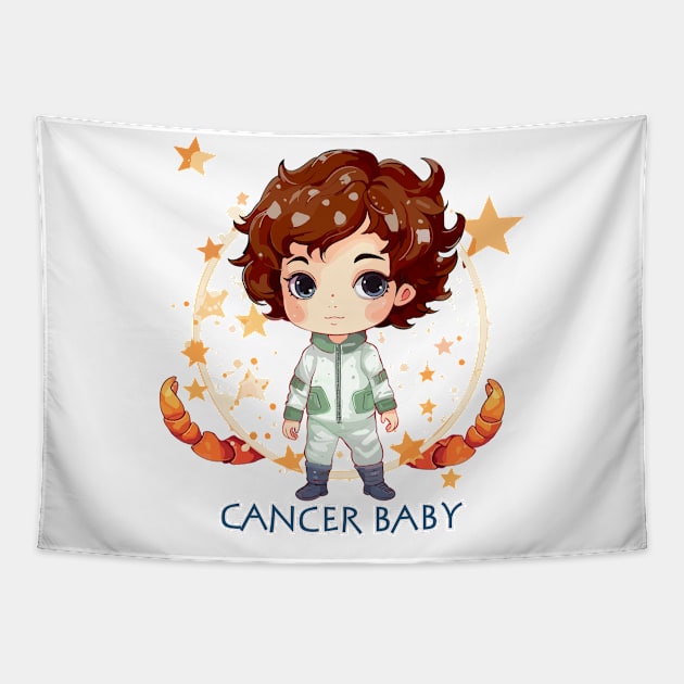 Cancer Baby 2 Tapestry by JessCrafts