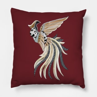 Flying Chinese Bird _ Engagement Event Bunniesmee Pillow