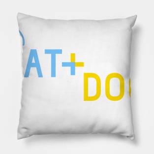 TXT Cat & Dog Pillow