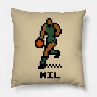 8-Bit Basketball - Milwaukee Pillow