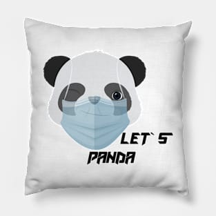 Lets Panda Pillow