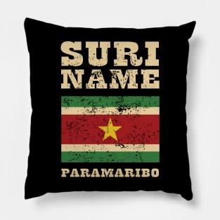 Flag of Suriname Pillow