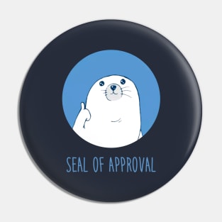 Seal of approval Pin