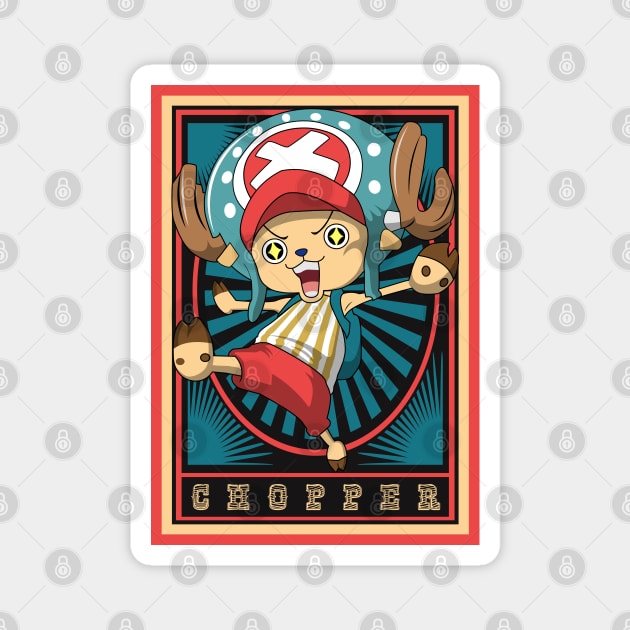 One Piece Anime - Chopper Magnet by mounier