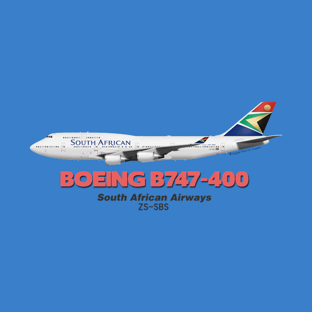 Boeing B747-400 - South African Airways by TheArtofFlying