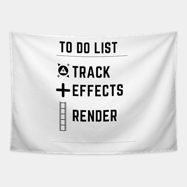 To do list for visual effects artists Tapestry by trainedspade