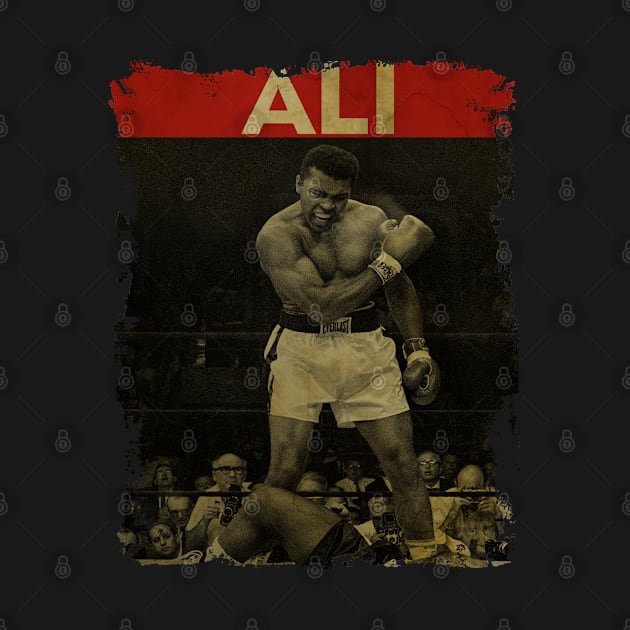 TEXTURE ART- MuhammadAli - RETROSTYLE by ZiziVintage