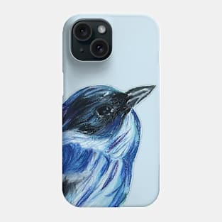 Beautiful blue bird Phone Case