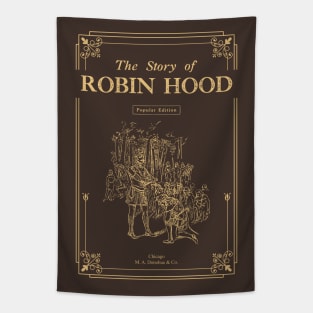 Robin Hood - Sherwood Forest - Little John - Children's book Tapestry