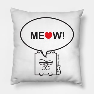 Loni Say Meow! Pillow