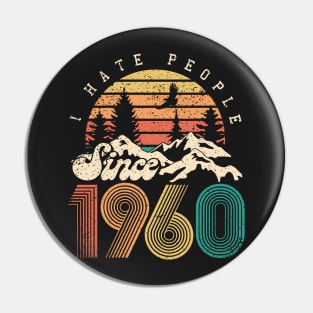60th birthday gifts for men and women 1960 gift 60 years old Pin