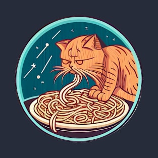 Galactic Spaghetti Cat T-Shirt