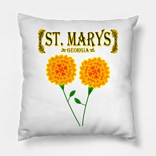 St. Marys Georgia Pillow