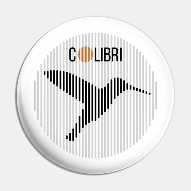 Digital Colibri Pin by Dedert