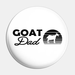 Goat Dad Pin