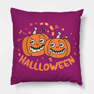 Halloween pumpklins Pillow