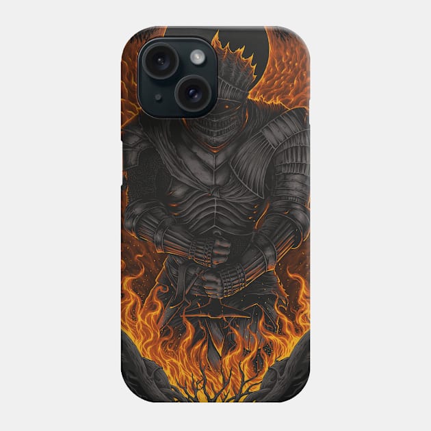 Dark Souls - SOUL OF CINDER Phone Case by d.legoshin.art