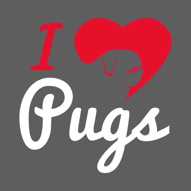 I Love Pugs... by veerkun