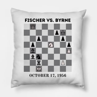 The Game of the Century: Fischer vs Byrne Pillow