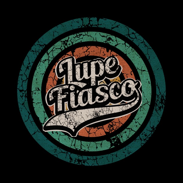 Lupe Fiasco // Retro Circle Crack Vintage by People Mask