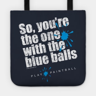 Blue Balls (Paintball) Tote