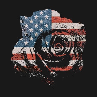 USA - Flower T-Shirt