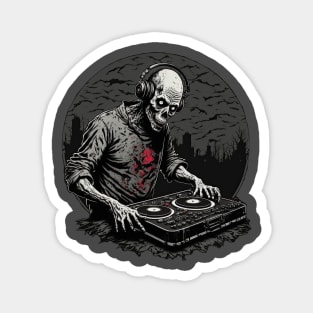 Zombie DJ Magnet