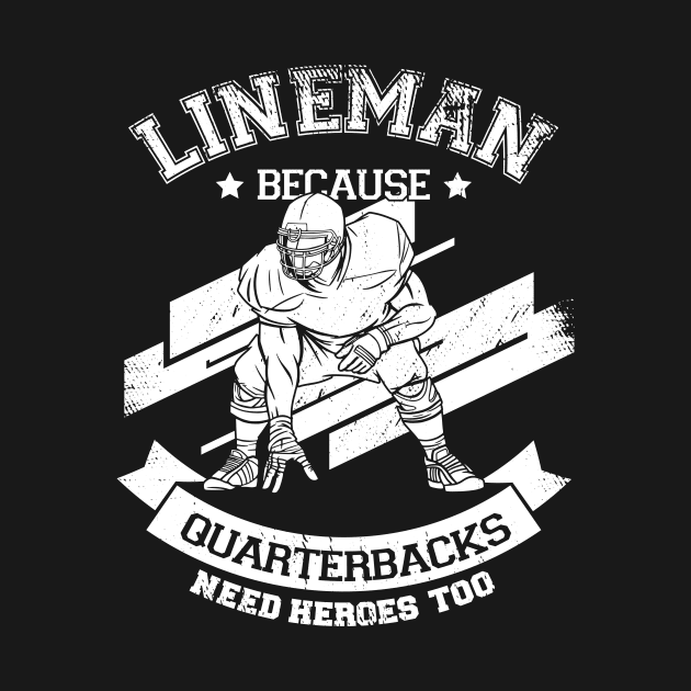 American Football Offensive Lineman Gift by Dolde08