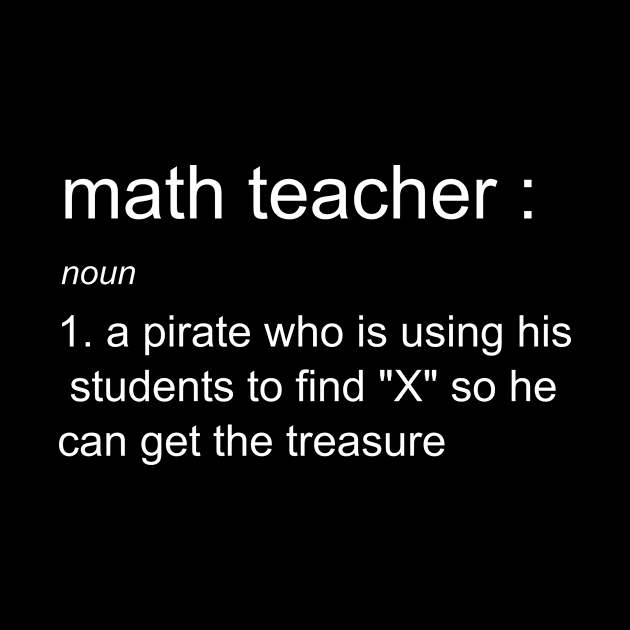 funny math teacher definition shirt by MedG