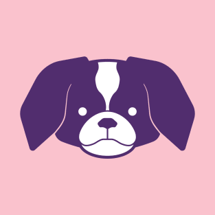 Pekingese (purple) T-Shirt