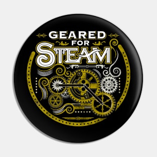 Geared For Steam Pin