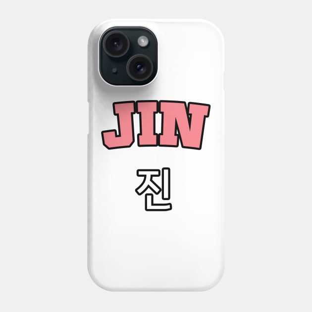 Jin Phone Case by K-pop design shop