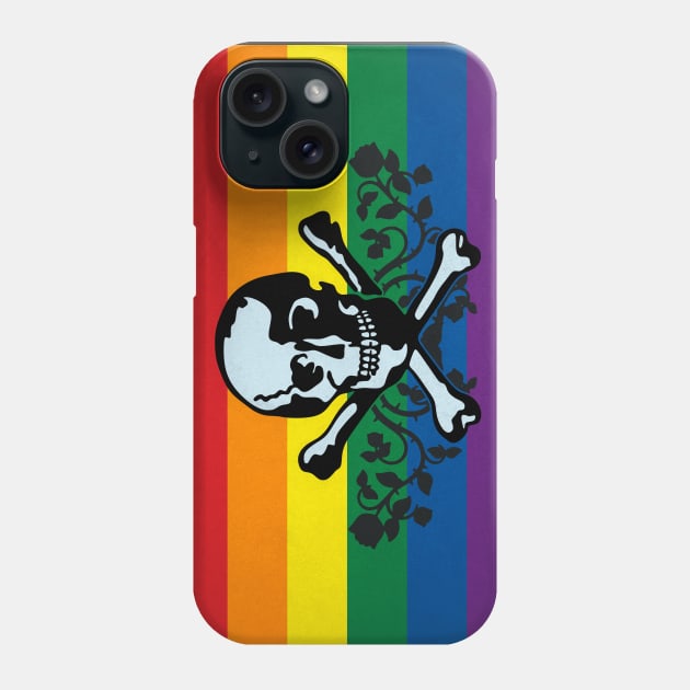 Pride Pirate Flag Phone Case by BeSmartFightDirty