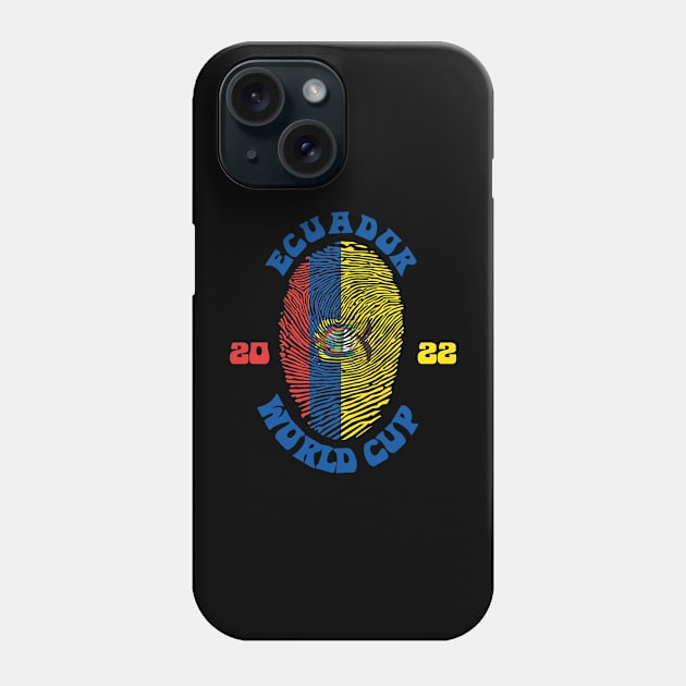 Equador World Cup 2022 Phone Case by Lotemalole