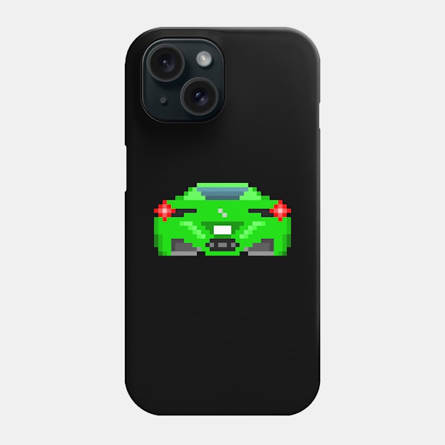 Pixel Art Ferrari Phone Case by brick86