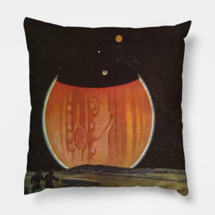 Vintage Science Fiction Pillow