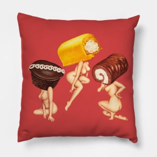 Snack Cake Girls Pillow