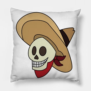 Mexican skull Pillow