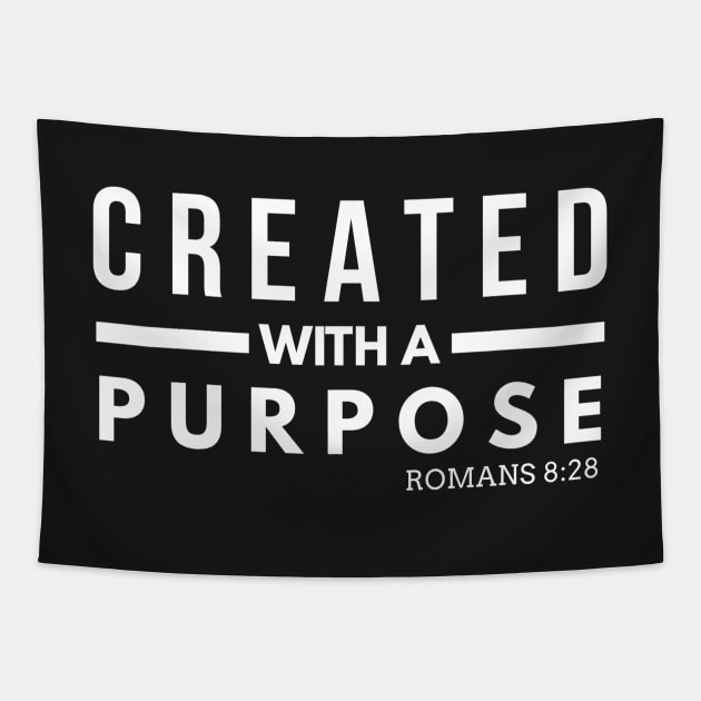 Created With A Purpose Tapestry by mikepod