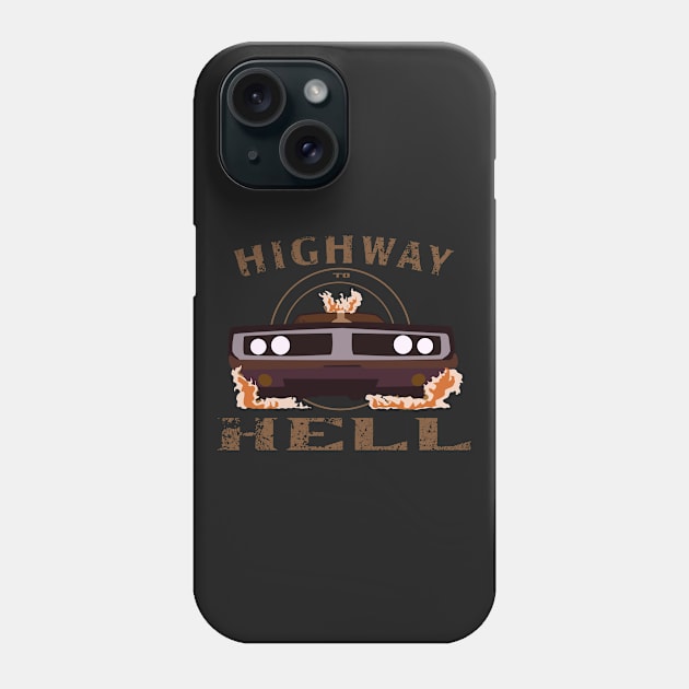 Highway to Hell Phone Case by crowrider