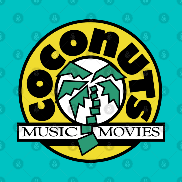 Coconuts Music & Movies Retro Store by carcinojen