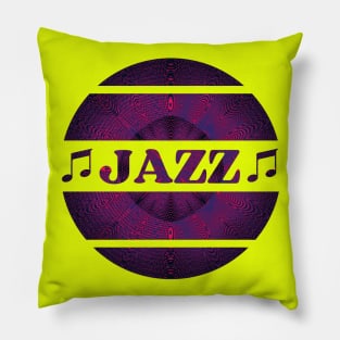 Jazz music Pillow