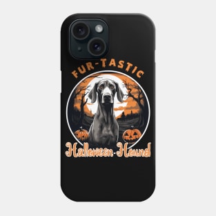 Fur-tastic Halloween Hound Dog Witch Costume Phone Case