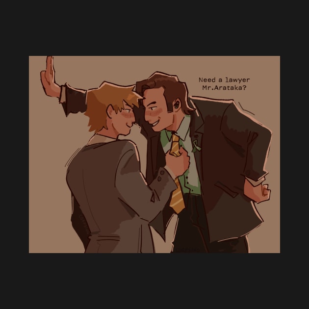 Reigen x Saul by outofsin